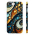 Abstract fractal pattern iPhone 7/8 Plus glossy phone case.