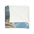 Sky Temple Rotating in Zero Gravity Plush Fleece Throw Blanket