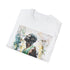 Charcoal cotton crew neck t-shirt featuring bold Kevin Garnett basketball stance