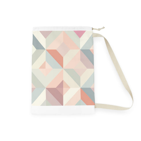 Pastel Geometrics Laundry Bag