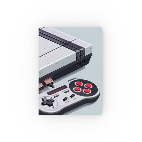 Pixelated Thoughts Retro Gamer's Journal - High-quality, versatile, and stylish journal with classic console design, perfect for all seasons. Makes a great gift! Shop now at BenCPrints.