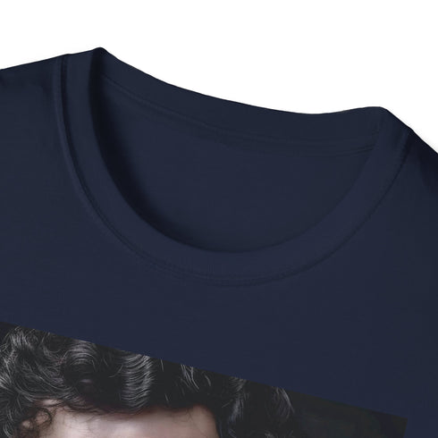 Vibrant Charcoal Cotton Kingpin T-Shirt, Regular Fit, Crew Neck, DTG Print