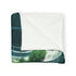 Glass Maze Growing through Skyscrapers Plush Fleece Throw Blanket