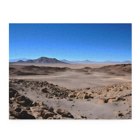 Vivid 120-piece jigsaw puzzle of stunning Atacama Desert landscape.