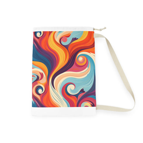 Retro Marine Laundry Bag