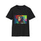Timeless Beauty in Vibrant Hues | T-Shirt | Celebrity, Chic, Fashion, Jennifer Aniston, Neon colors, Retro, T-shirt, Trendy, Vintage, Watercolor | Prints with Passion