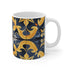 Artisan Tiles Coffee Mug: Stylish Ceramic 11 oz Sublimation Mug