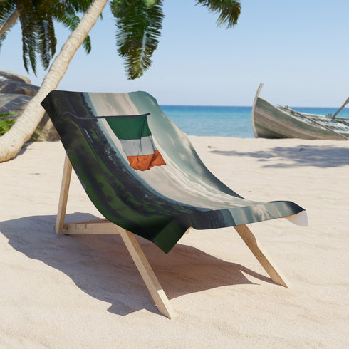 perfect for lounging in style. Get yours today!
Image Alt Texts: Irish Pride Beach Towel in vibrant colors