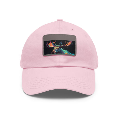 Wild and Beautiful Moose Watercolor Baseball Cap