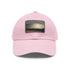 Desert Dreamer Full Moon Baseball Cap in White with Light Brown Patch