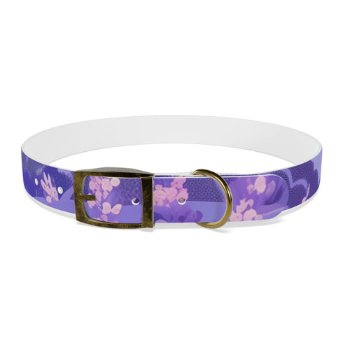 Lavender Fields Dog Collar in Black Onyx - Pet Paradise Accessory
