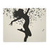 Mesmerizing Dancer's Musical Silhouette Puzzle for Dance Enthusiasts