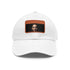 Stylish white cotton cap with iconic Barack Obama presidential logo.