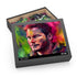 Chris Pratt Neon Watercolor Puzzle - Hollywood heartthrob in vibrant jigsaw.
