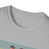 Charcoal Spectacle Savvy Hipster Giraffe T-Shirt for Men and Women