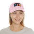 Neon Watercolor Dreams Kate Beckinsale Baseball Cap White Rectangle Unisex Hat
