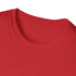 Charcoal cotton crew neck T-shirt with underground cave lighting design.