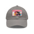 Neon Dreams Bradley Cooper Watercolor Cap in White with Light Brown Patch.