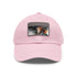Ed Sheeran Watercolor Baseball Cap White Light Brown Vegan Unisex