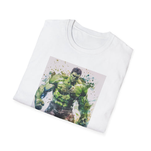 Classic Hulk T-Shirt in charcoal showcasing iconic green Hulk design