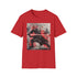 Charcoal Darth Maul T-shirt with striking dual-bladed lightsaber illustration
