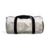 Pastel geometric duffel bag AOP style Made in USA.