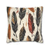 Boho Feathers Pillowcase Dream - Transform your bedroom with earthy tones and delicate feather pattern