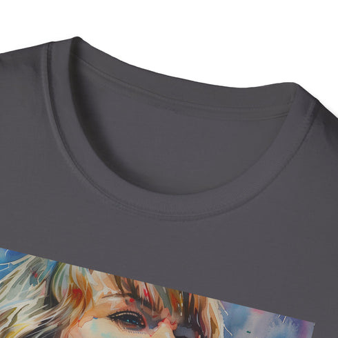 "Taylor Swift concert tee in black, 2XL, DTG printed design"