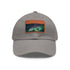 Northern Lights Glow Baseball Cap in White Light Brown Rectangle variant.