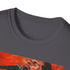 Energetic charcoal cotton tee showcasing Maroon 5 portrait.