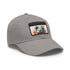 Cute Koala Watercolor Baseball Cap in White with Light Brown Patch