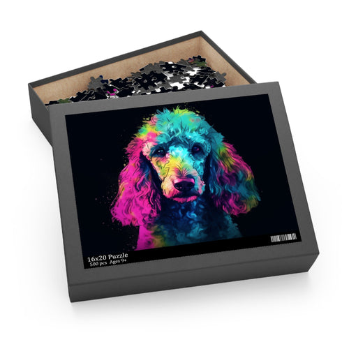 Poodle Playtime Jigsaw Puzzle