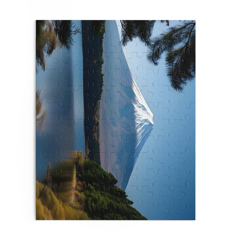 Fuji Summit Jigsaw Puzzle featuring vibrant colors and intricate details.