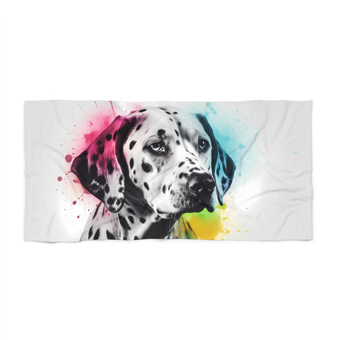 Shop our Dalmatian Print Beach Towels for a fun and stylish addition to your beach essentials. Perfect for sunbathing or drying off after a swim.