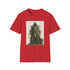 Charcoal cotton T-shirt with Doctor Doom armor graphic crew neck regular fit