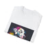 Charcoal Dalmatian watercolor T-shirt with playful adventure design for summer vibes