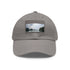 Halong Bay limestone baseball cap with light brown patch.