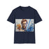 Blue lightsaber tee with iconic Obi Wan Kenobi design (Charcoal, Small)