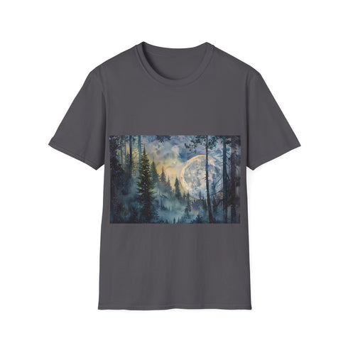 Ewok Adventure Tee: Charcoal cotton crew neck regular fit t-shirt.