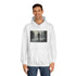 Invisible Man Standing in Waterfall Graphic Unisex College Hoodie