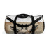 Stylish llama print duffel bag for trendy travelers Made in USA