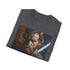 Charcoal Obi-Wan Kenobi T-shirt with vivid Jedi portrait and regular fit