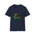 Subterranean Light and Shadow Charcoal T-Shirt, Regular fit, Cotton Fabric