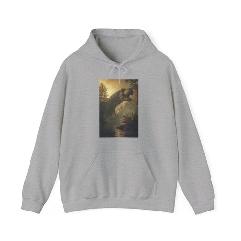 T-Rex Hoodie in Navy, Regular Fit for Men & Women