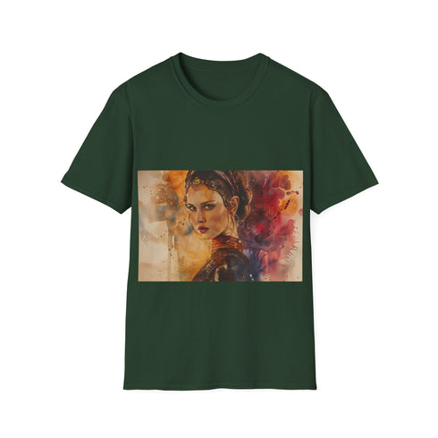 Galactic Queen Tee Padme Amidala Star Wars T-Shirt in Charcoal, size S