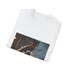 Charcoal tee with watercolor Hugh Jackman Wolverine claws captivating summer design