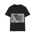 Princess Leia watercolor tee in charcoal, Star Wars-inspired tee.