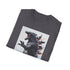 Charcoal Godzilla graphic T-shirt in cotton crew neck regular fit