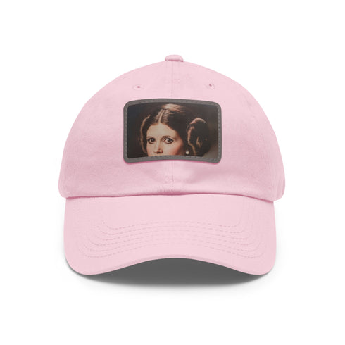 Galactic Princess Leia embroidered baseball cap with iconic Star Wars logo.
