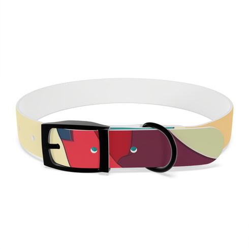Retro Waves Dog Collar: Vibrant, Stylish and Fun!